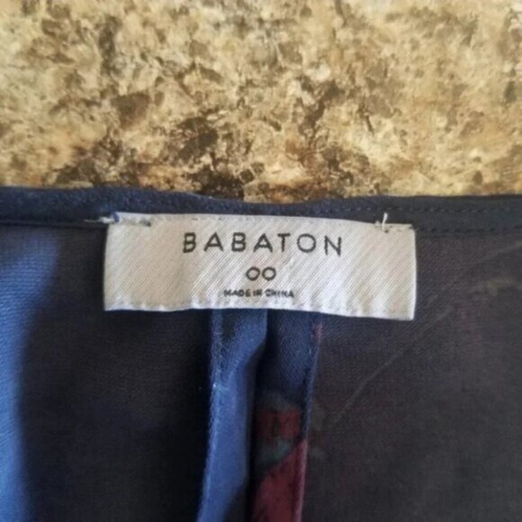 Aritzia Babaton Floral Faux Wrap Dress 00 - Picture 4 of 13